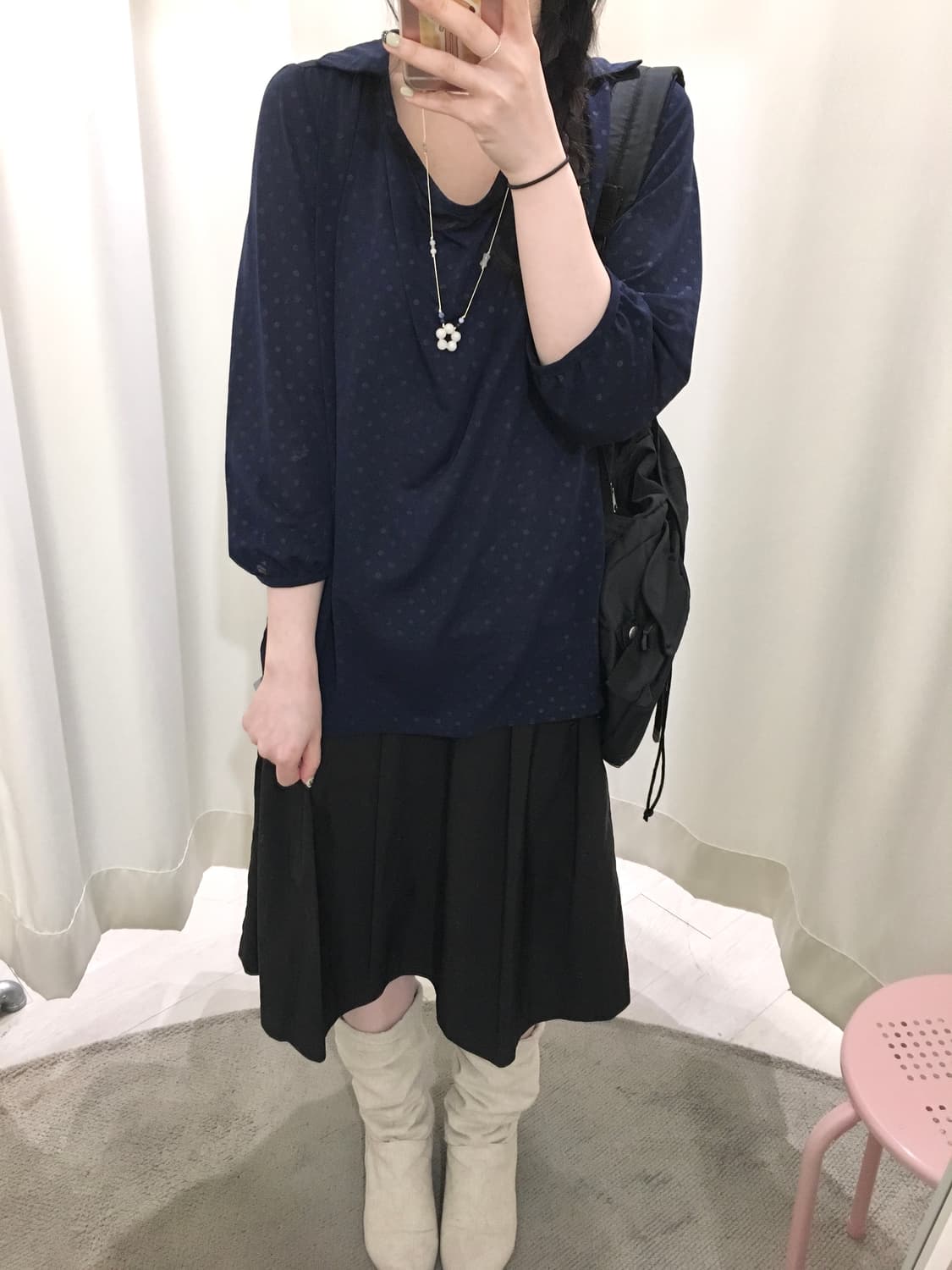 grove dot blouse 상품이미지4