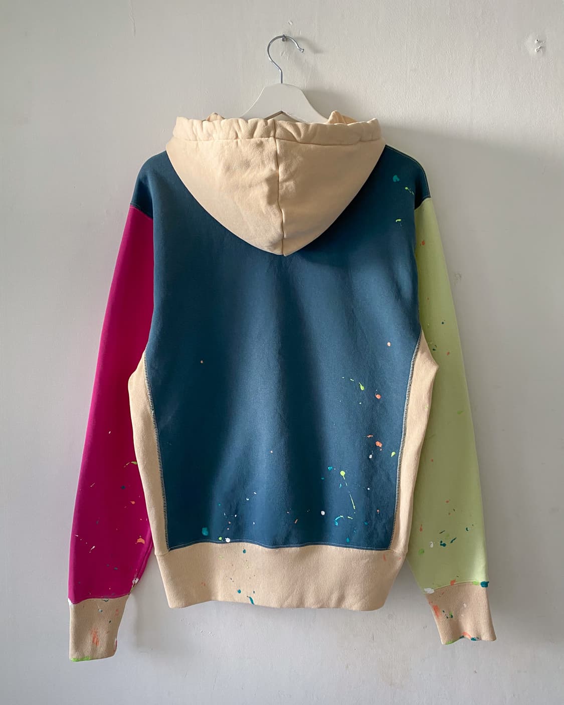 챔피온 리버스위브 컬러풀 페인팅 후드티 상품이미지2