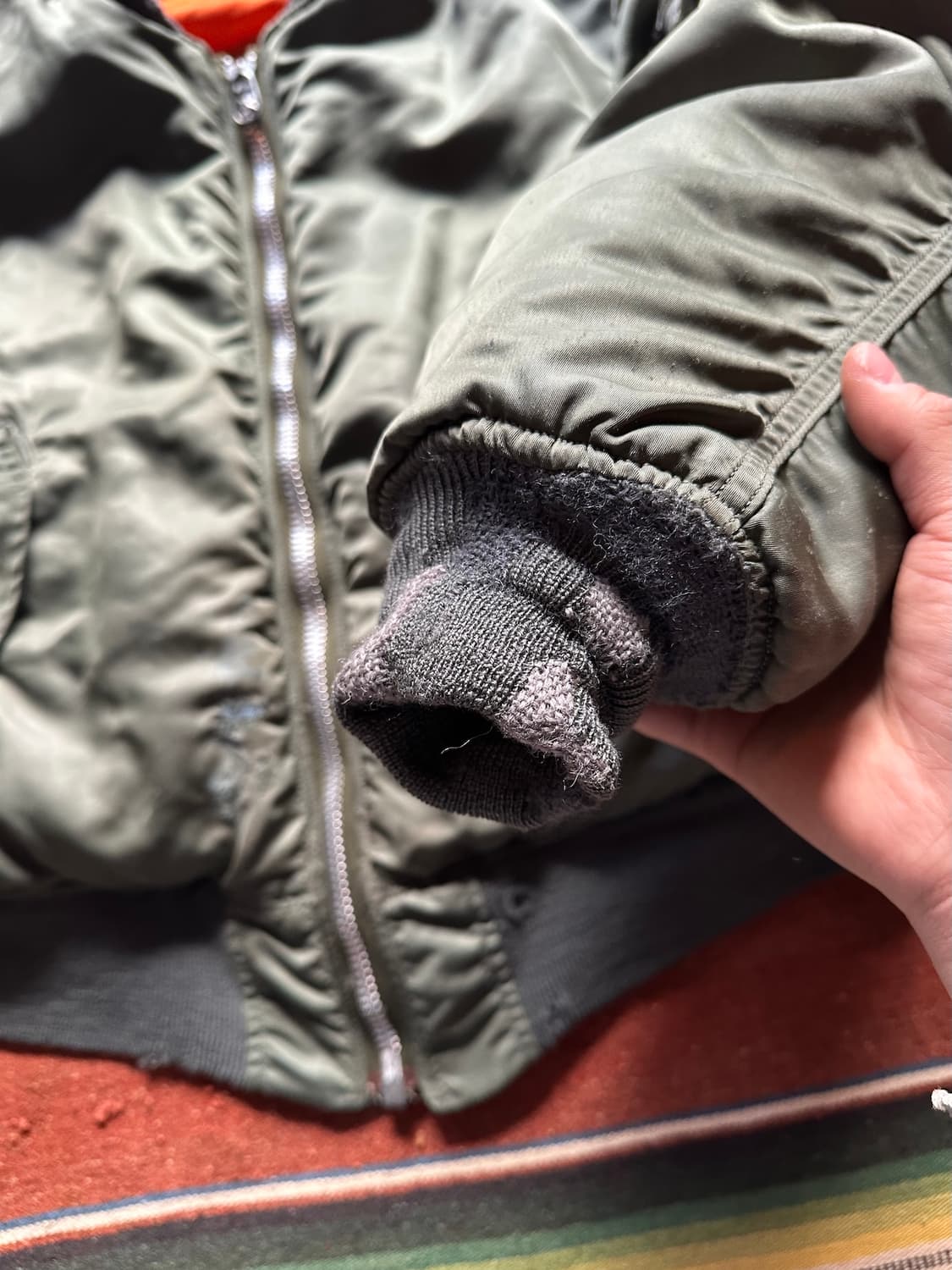 70s USAF 8279E MA-1 Bomber Jacket 상품이미지4