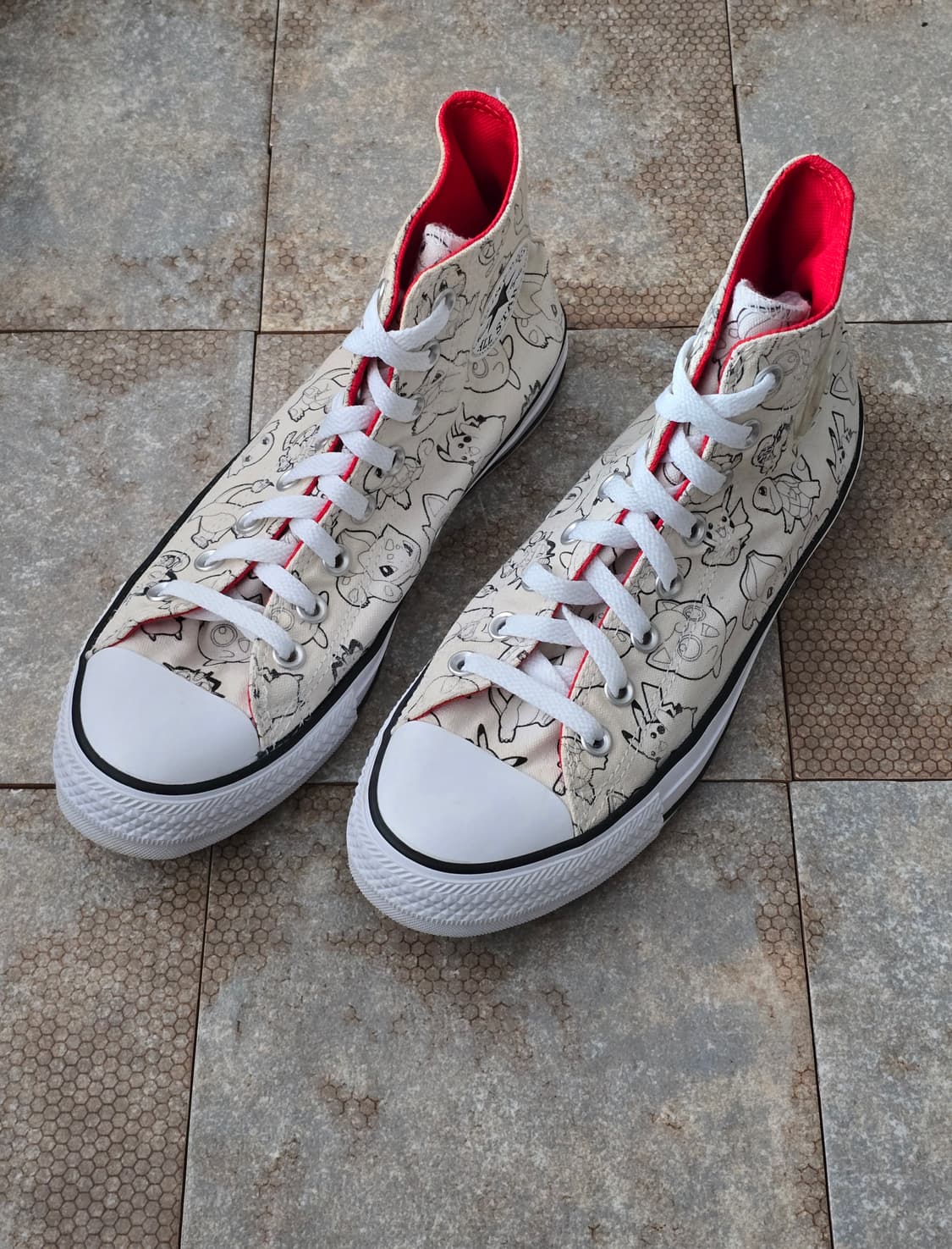 (255)컨버스 포켓몬 몬스터볼 척테일러 올스타 하이 상품이미지1