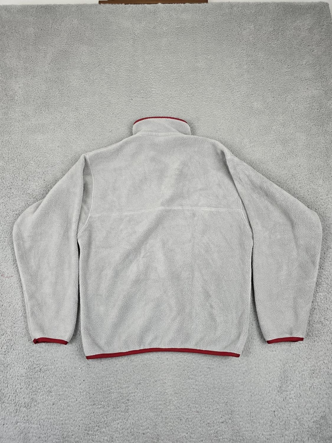 10s 파타고니아 신칠라 스냅-T 그레이/레드 상품이미지5