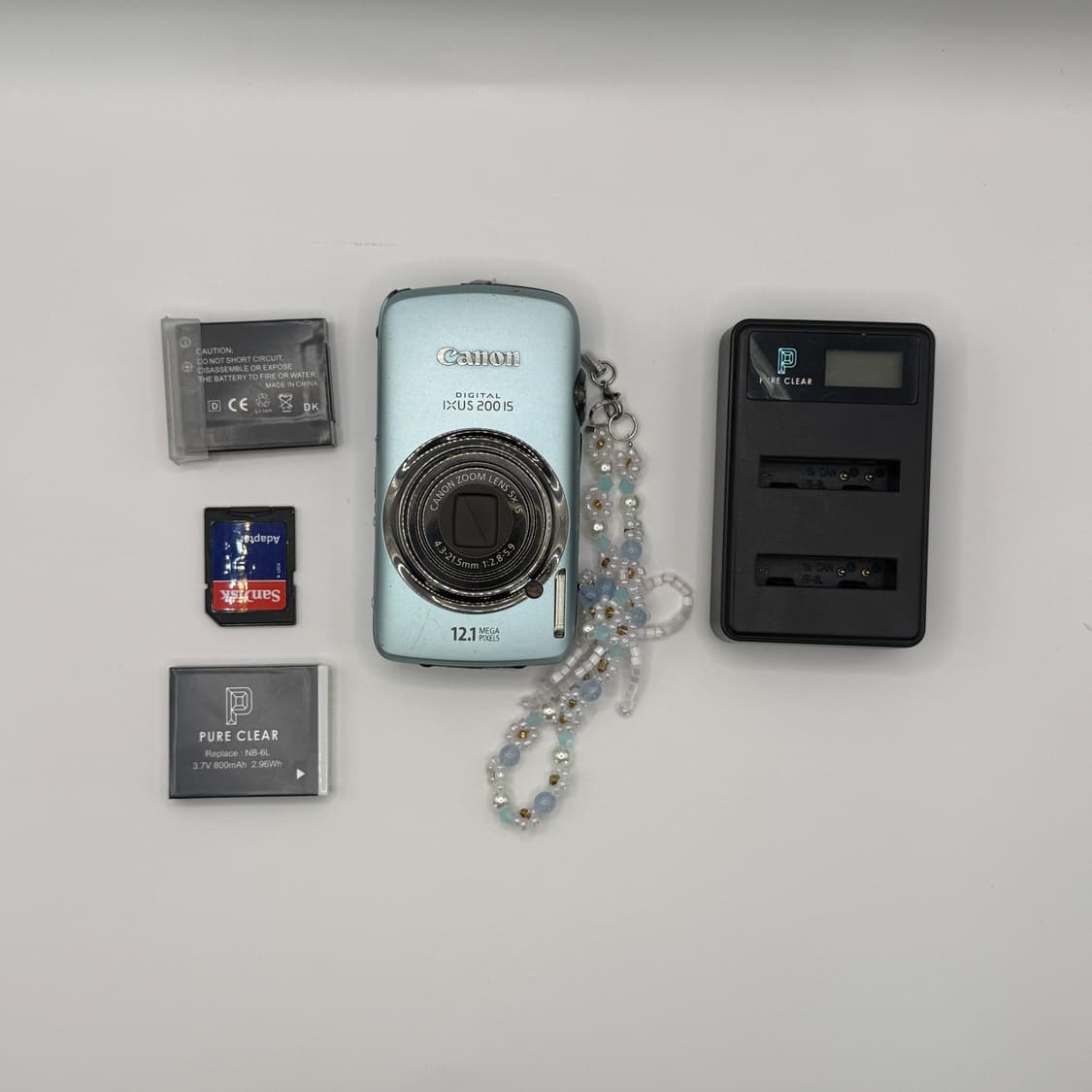 작례) 캐논 ixus 익서스 200is /하늘색 상품이미지8