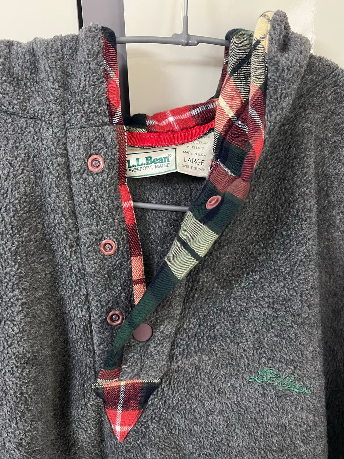 LL Bean 엘엘빈 후드 플리스 상품이미지4