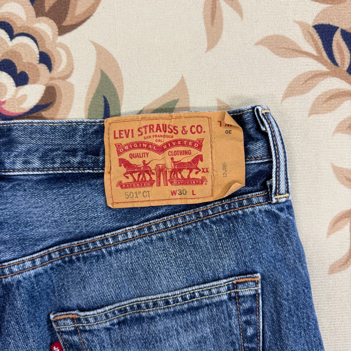 (30)리바이스 Levis 501 CT 데님반바지 상품이미지2