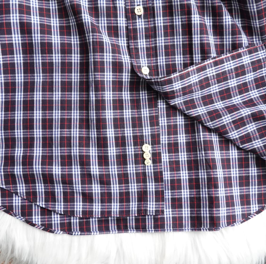 버버리 빈티지 체크 셔츠 (Burberrys of London) 1943 상품이미지6