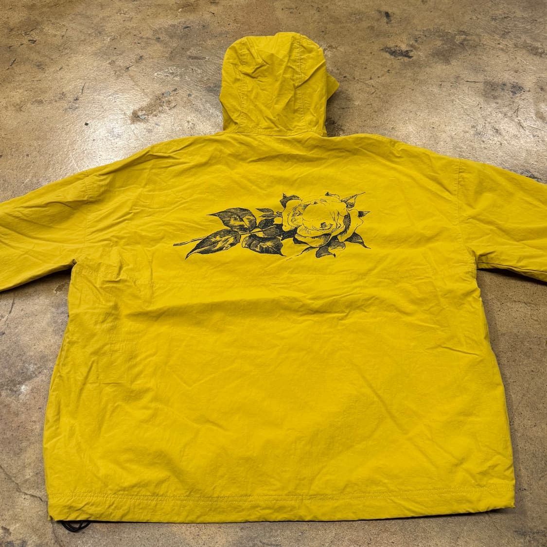 [정품/L] 브라운브레스 노란색 아노락 후드 바람막이 b15 상품이미지4