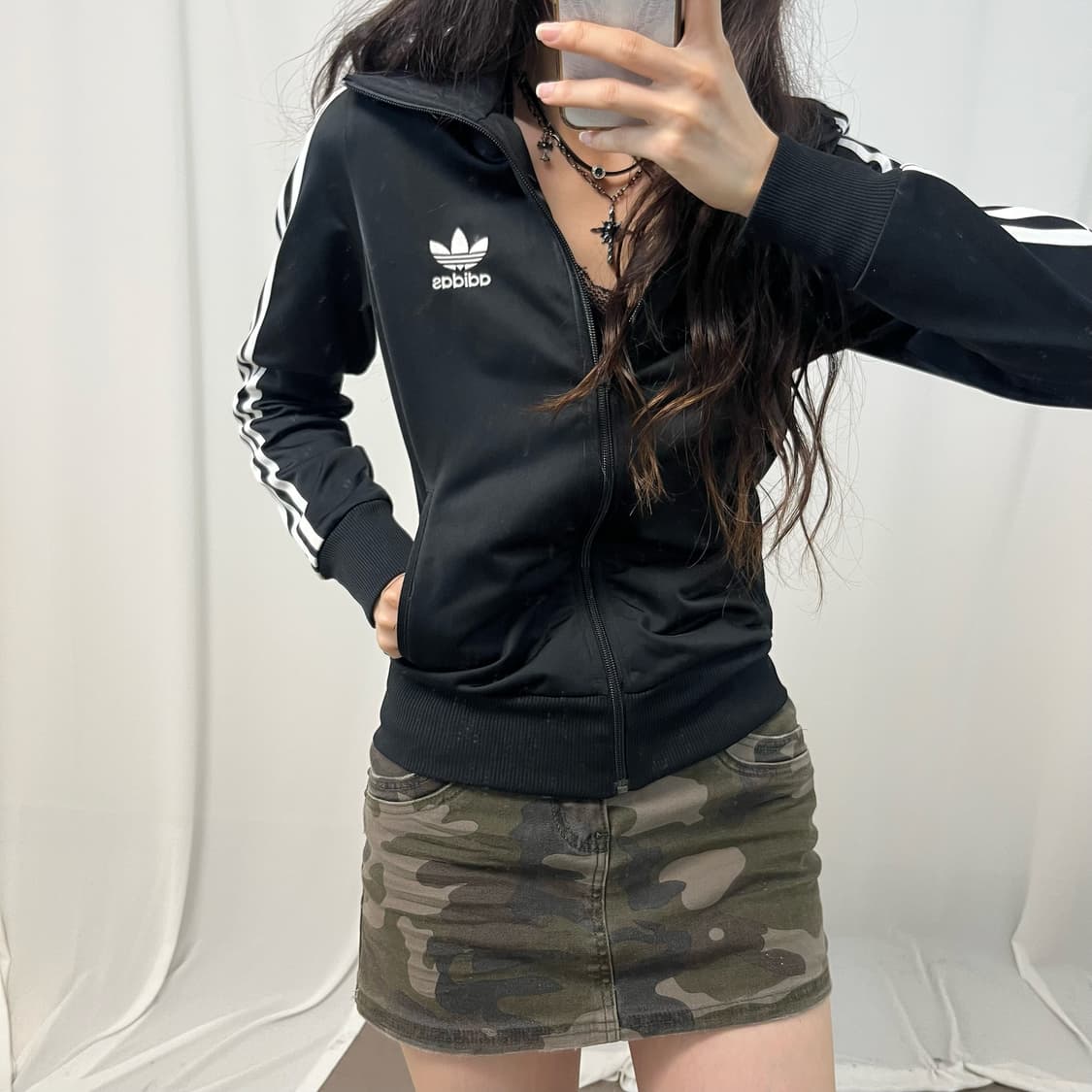 Adidas black Firebird jersey 상품이미지2