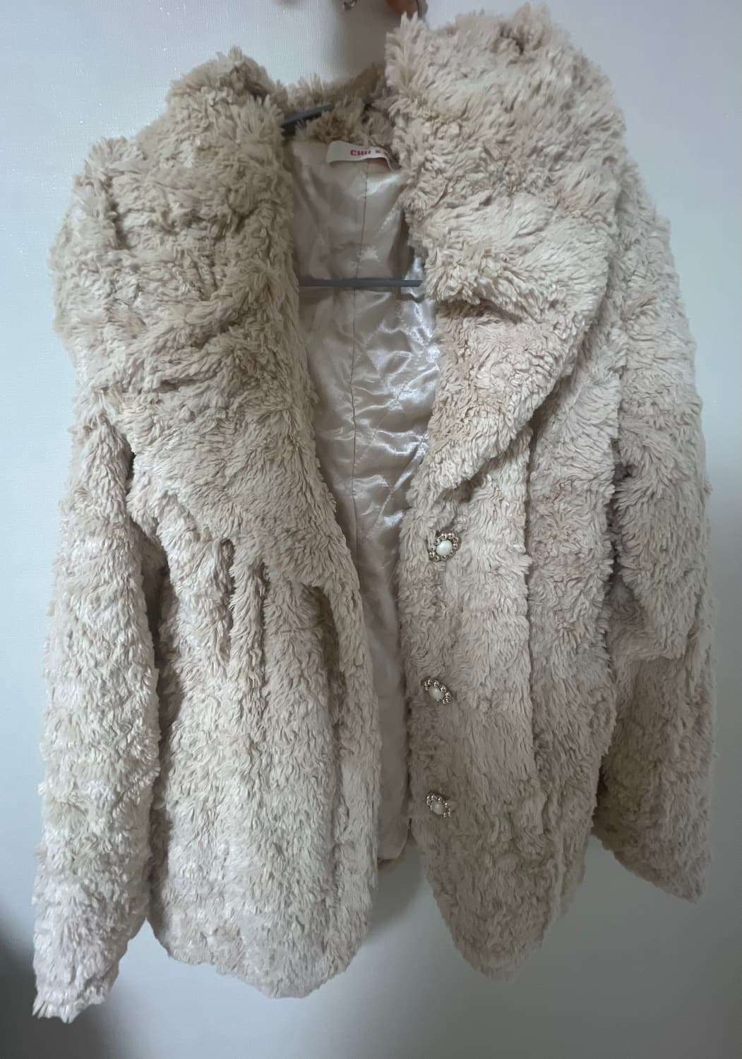 Chuxxx 갸루 로걀 히메갸루 라떼갸루 퍼 자켓 상품이미지2