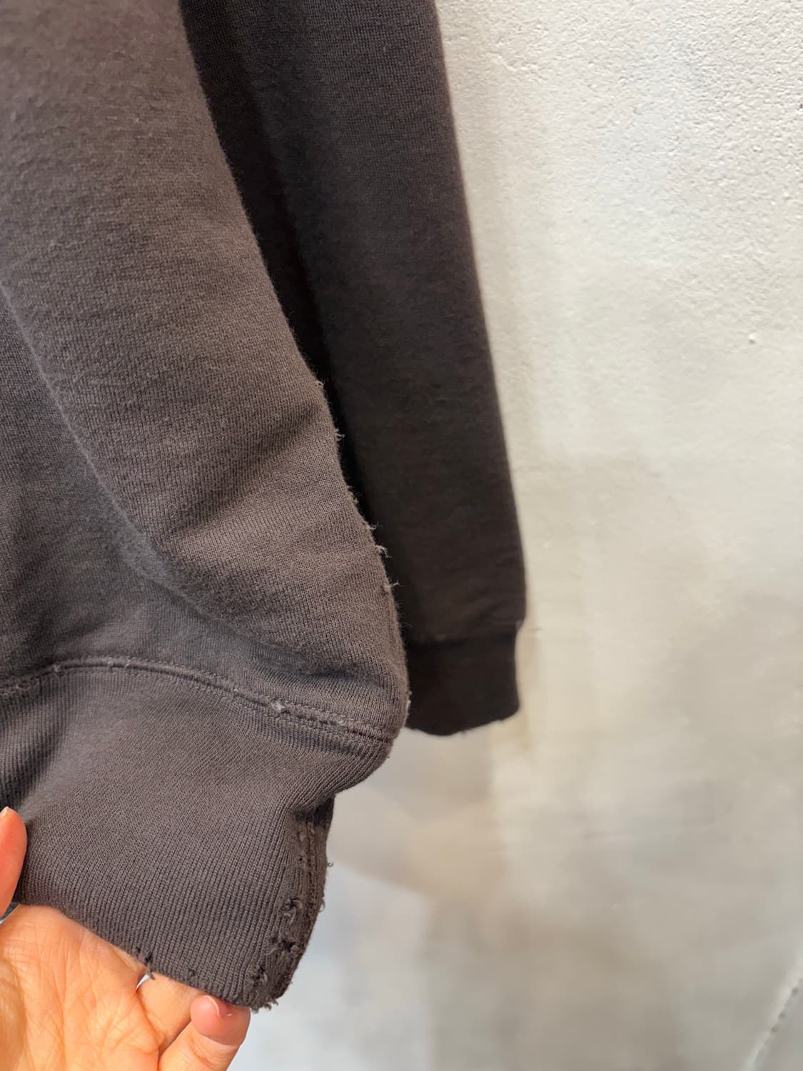 언유즈드 그런지 스웻 상품이미지8