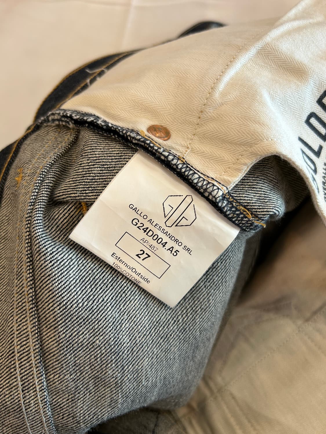 GOLDEN GOOSE Denime Fit 골든구스 데님팬츠 상품이미지9