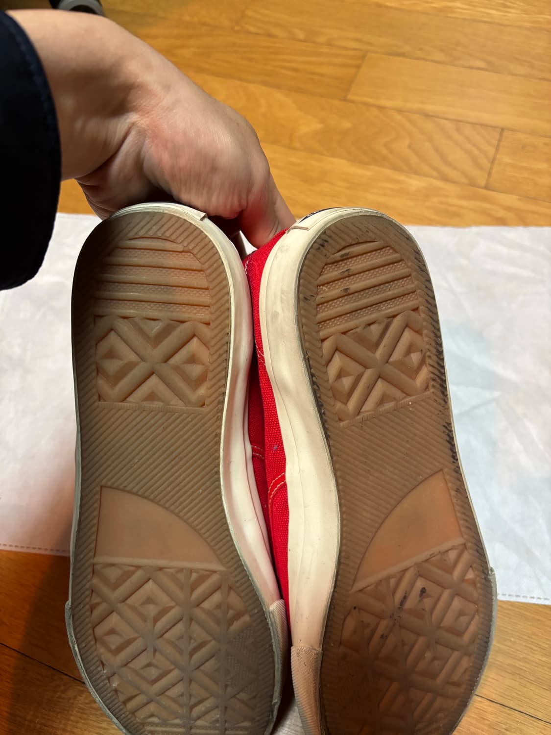 캐치볼 스니커스 레드 270 상품이미지5