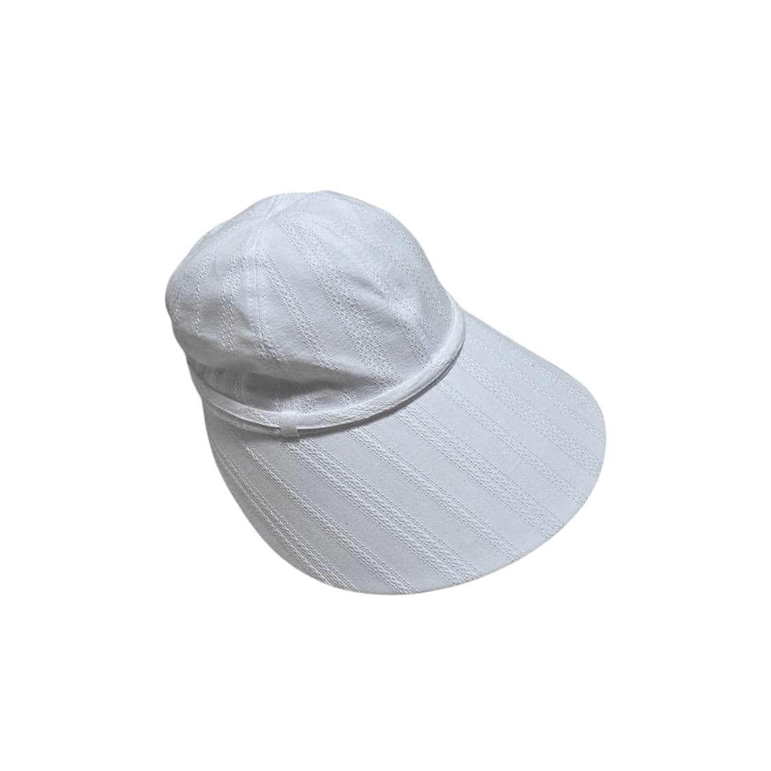 WHITE SANDS 화이트샌즈 스트링 리본 UV 와이드 볼캡 상품이미지2