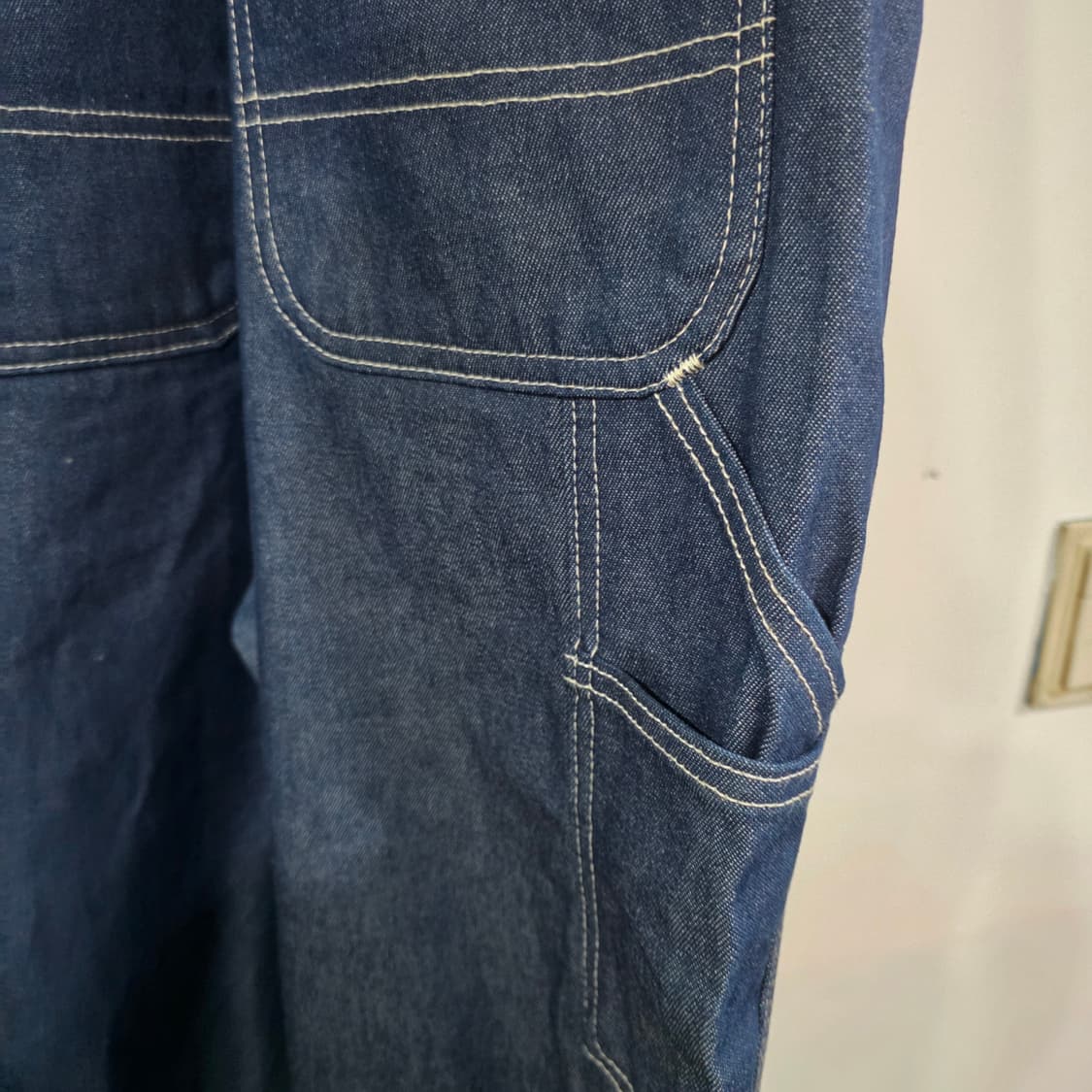 칼하트 멕시코 R08 데님 오버롤 팬츠 멜빵바지 32x32 상품이미지9