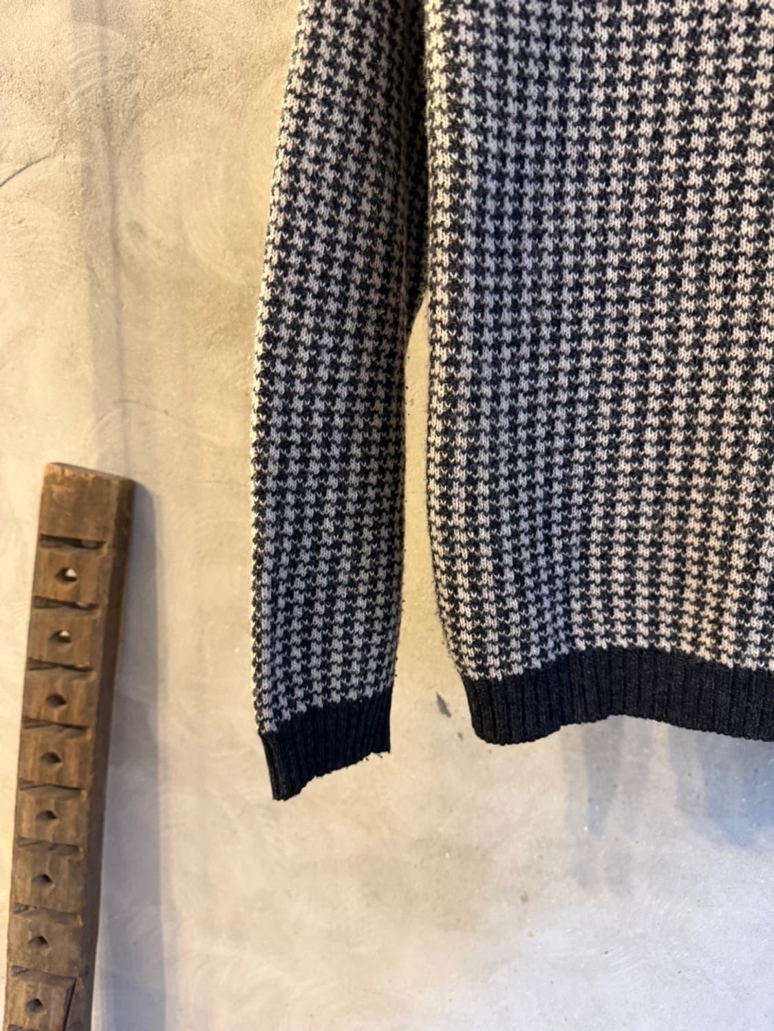 베네통 숄칼라 니트 55~66 상품이미지3