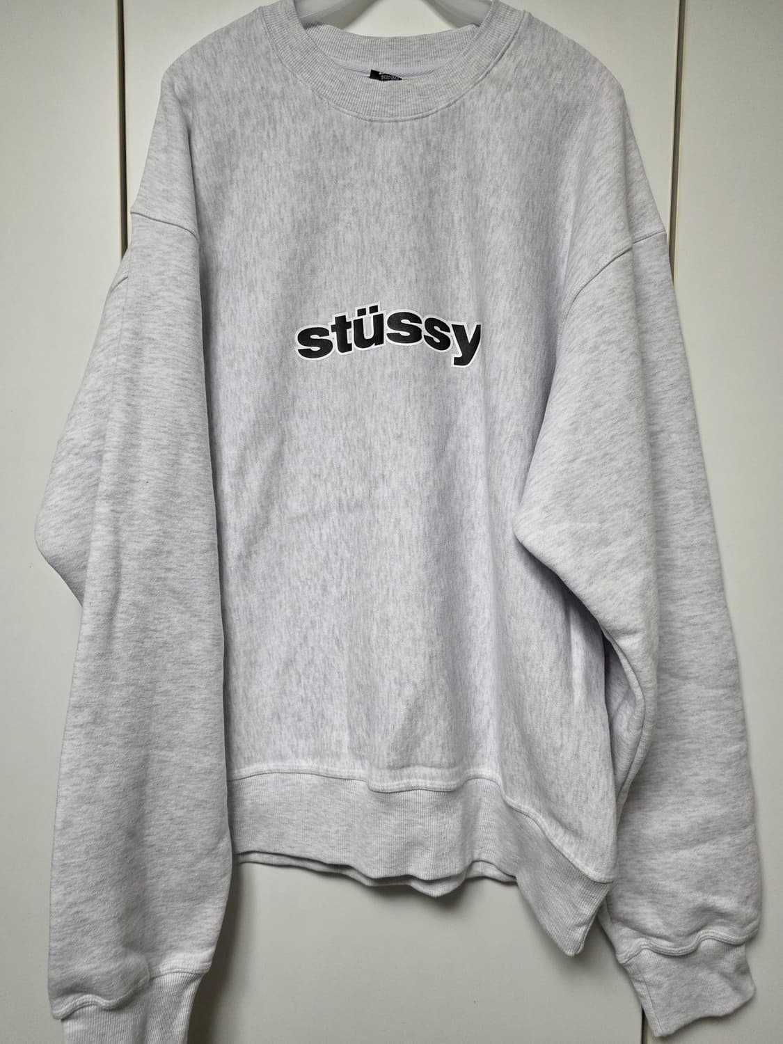 스투시 멜란지 기모 맨투맨 xl 상품이미지1