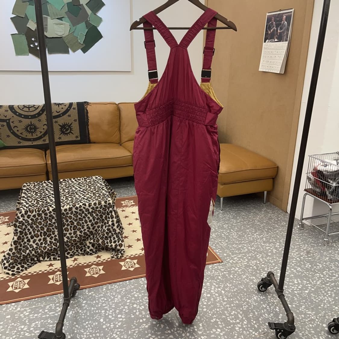 아디다스 레트로 윈터스포츠 버건디와인 점프수트 스키복 EEL C08791 상품이미지4