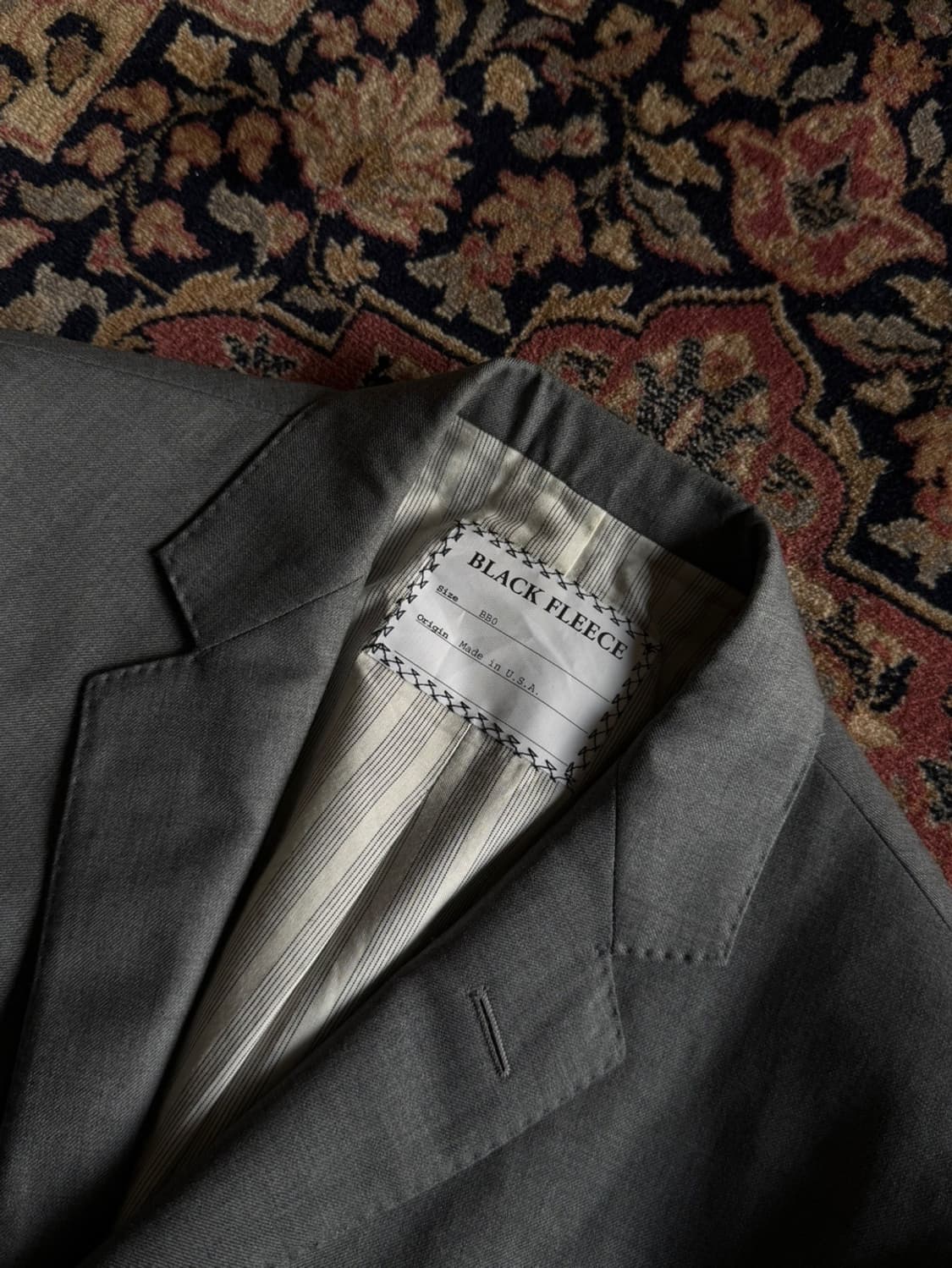 톰브라운 브룩스브라더스 블랙플리스 자켓 남성95-100 상품이미지2