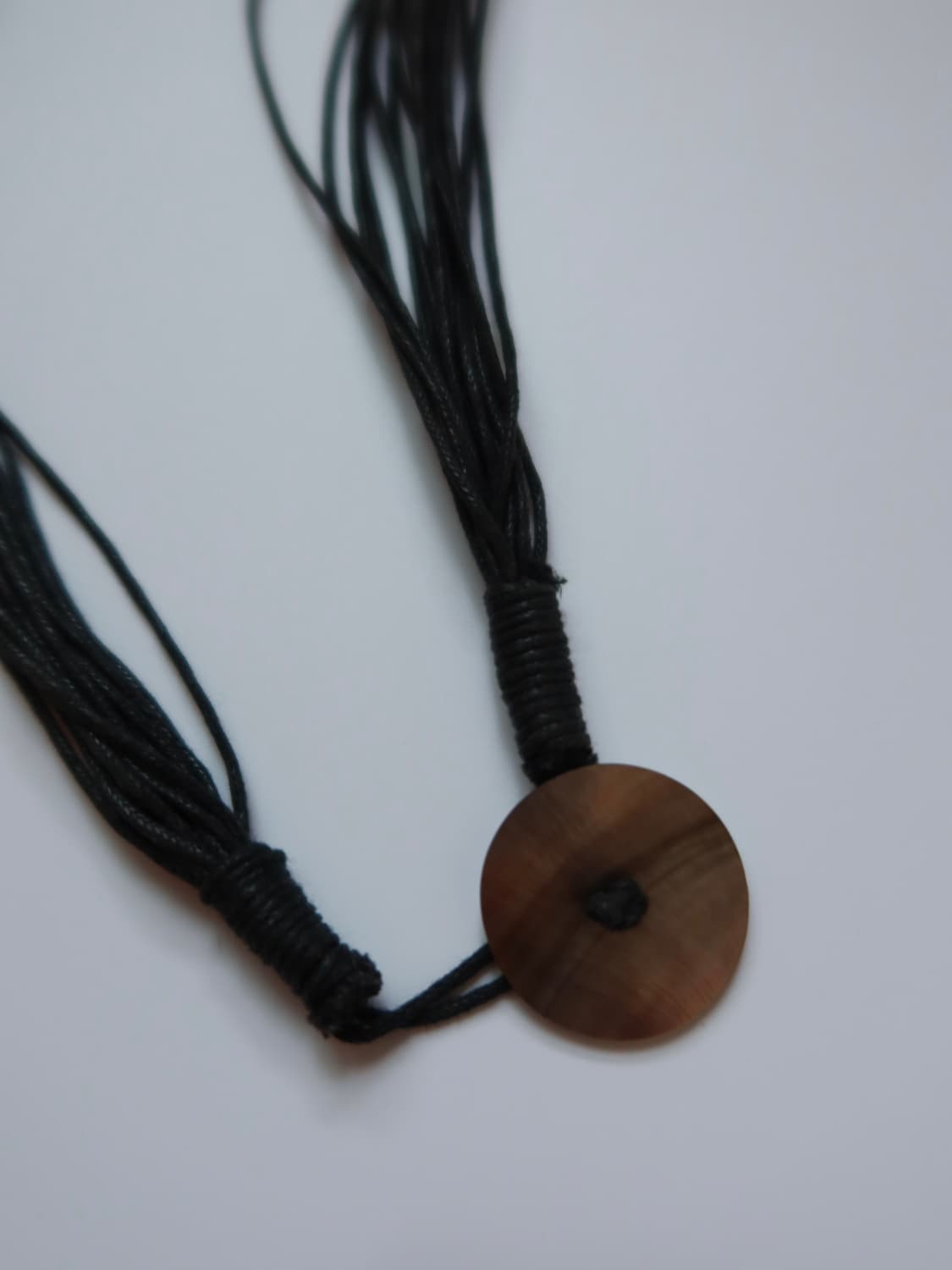 wood block necklace 상품이미지5