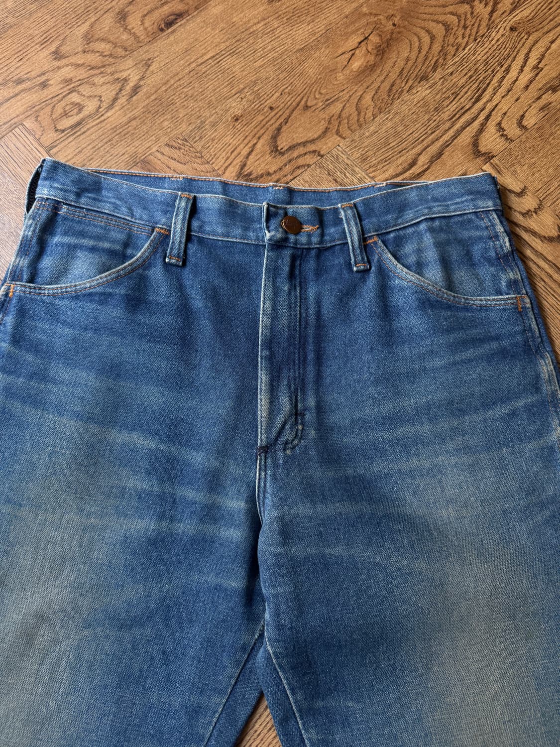 [32]90's 랭글러 Made in USA 웨스턴 플레어 데님 팬츠 상품이미지2