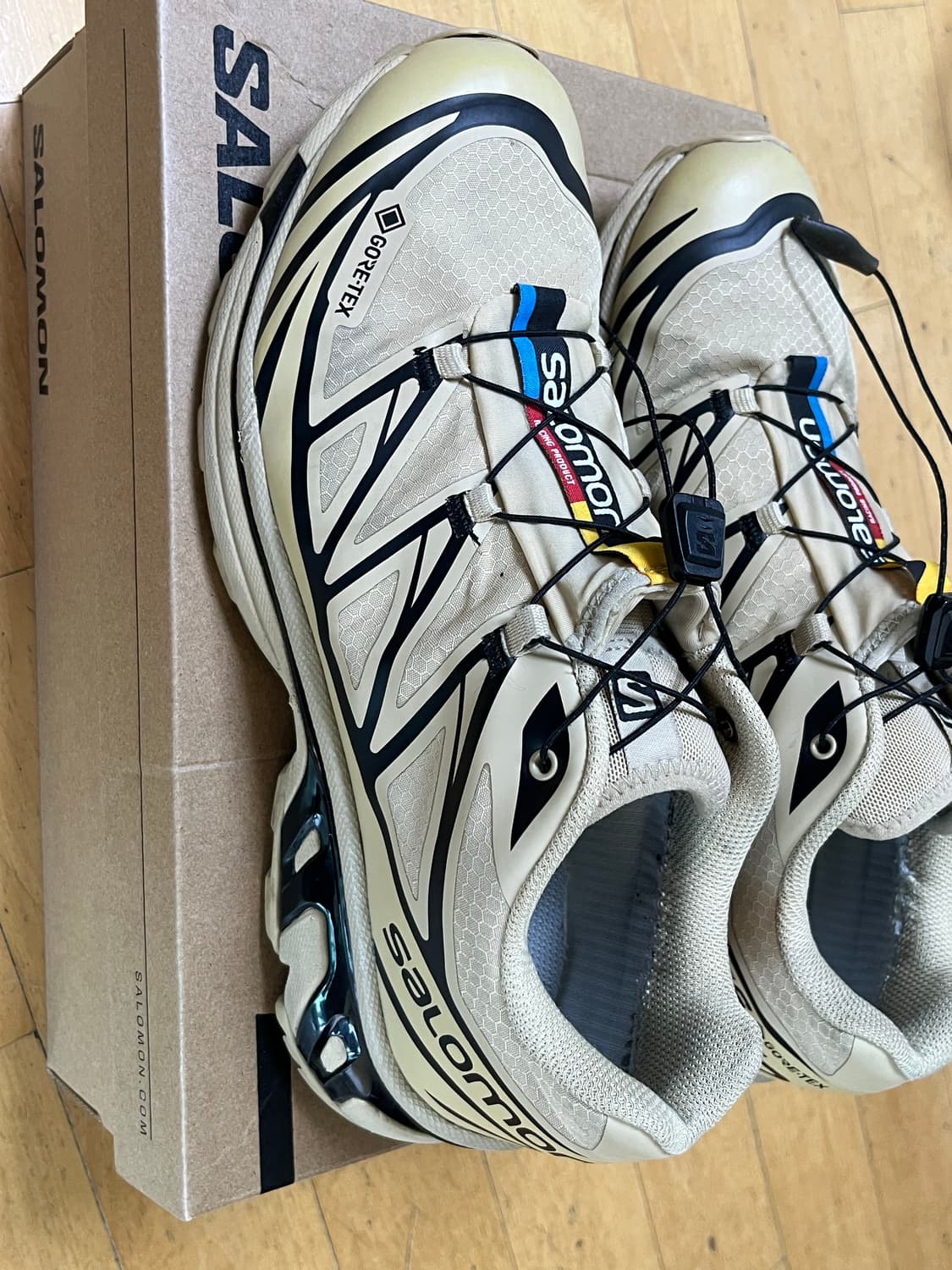 살로몬 XT-6 고어텍스 사파리 블랙 상품이미지2