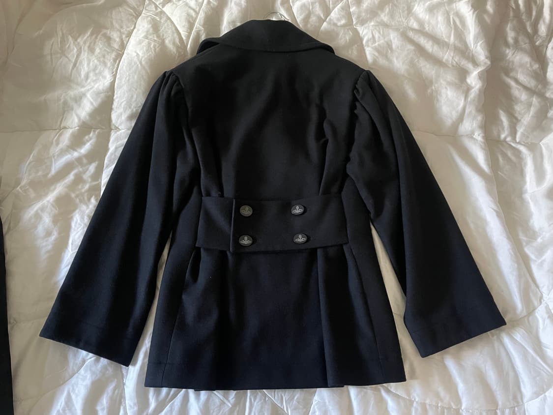 비비안웨스트우드 / 영국라벨 버진울 피코트 블랙 상품이미지7