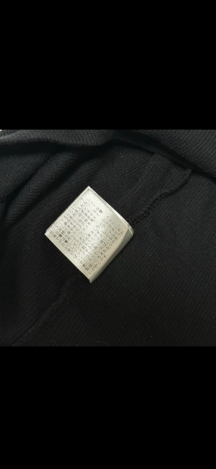 T130 빈티지 JPN 블랙 골지 반팔티 (W) 상품이미지6