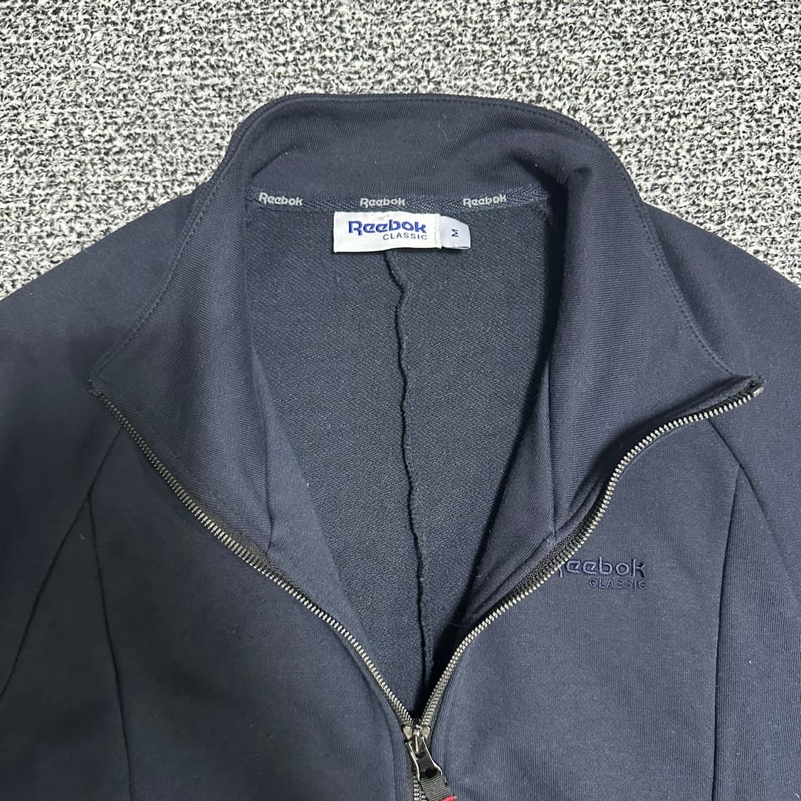 (95) 리복 클래식 블랙 집업 롱 상품이미지2