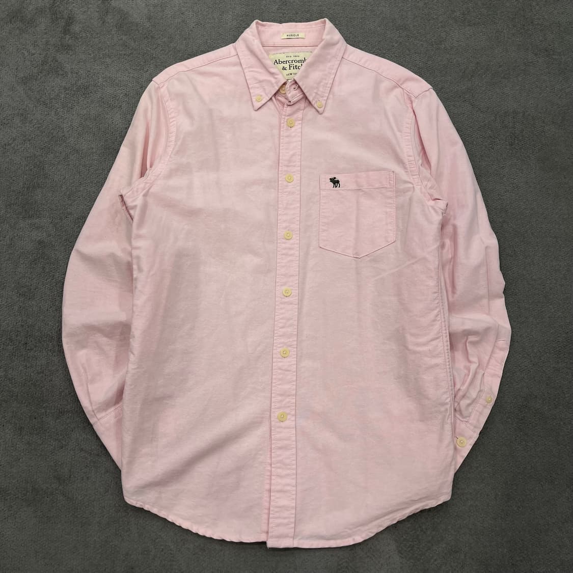 M 아베크롬비 핑크 셔츠 상품이미지1