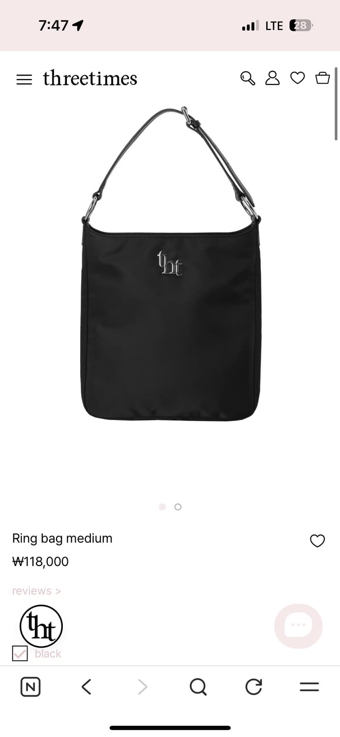 쓰리타임즈 링백 미디움 상품이미지1
