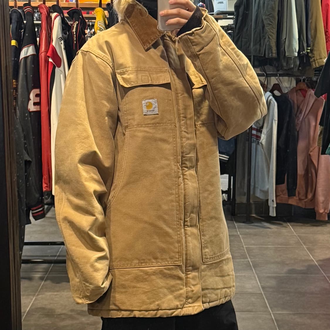 [NO.9] Carhartt 칼하트 90‘s C26 캔버스 워크자켓 상품이미지4