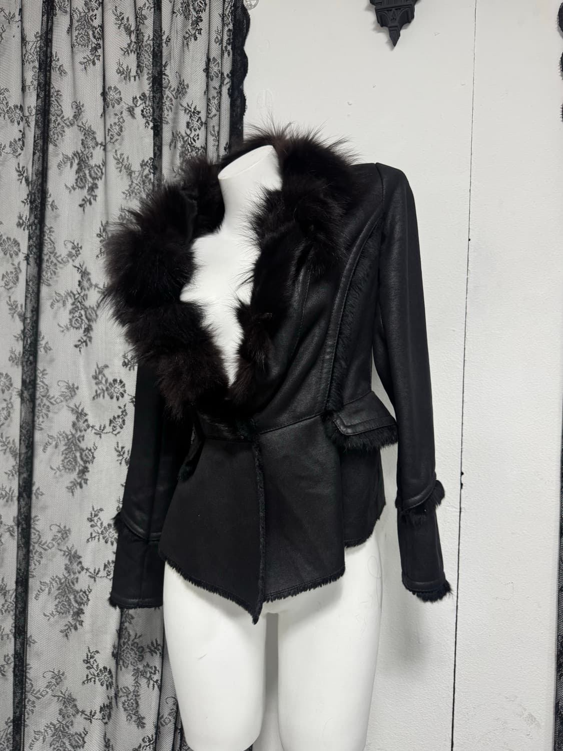 Egoist real fur shearling jacket 상품이미지3