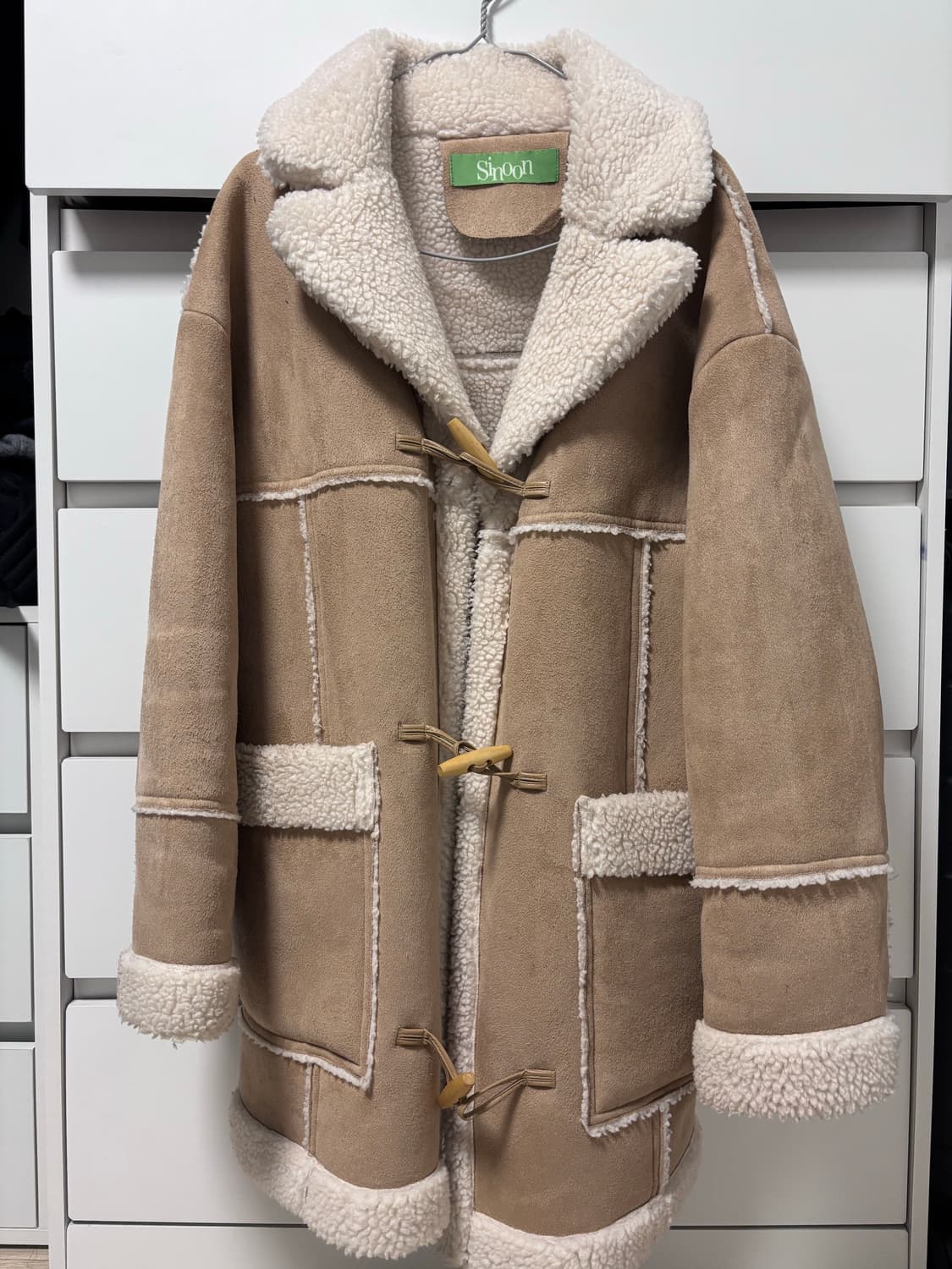 시눈 무스탕 자켓 상품이미지2