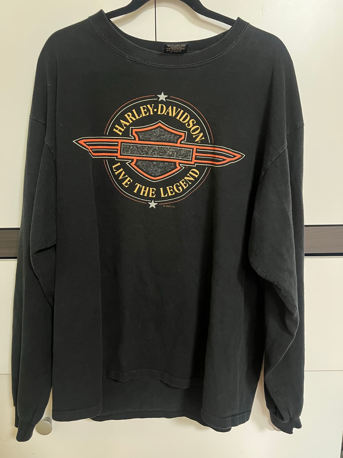 90s 할리데이비슨 롱슬리브 made in usa 상품이미지1