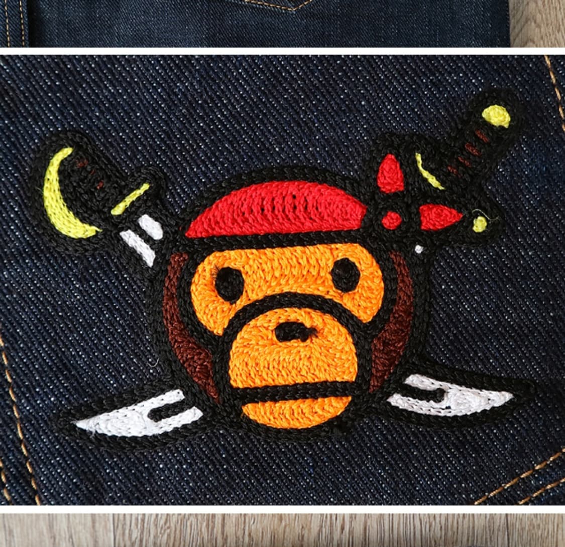 일본판  A BATHING APE 베이프 진청 데님 스커트

최상 컨디션 상품이미지5