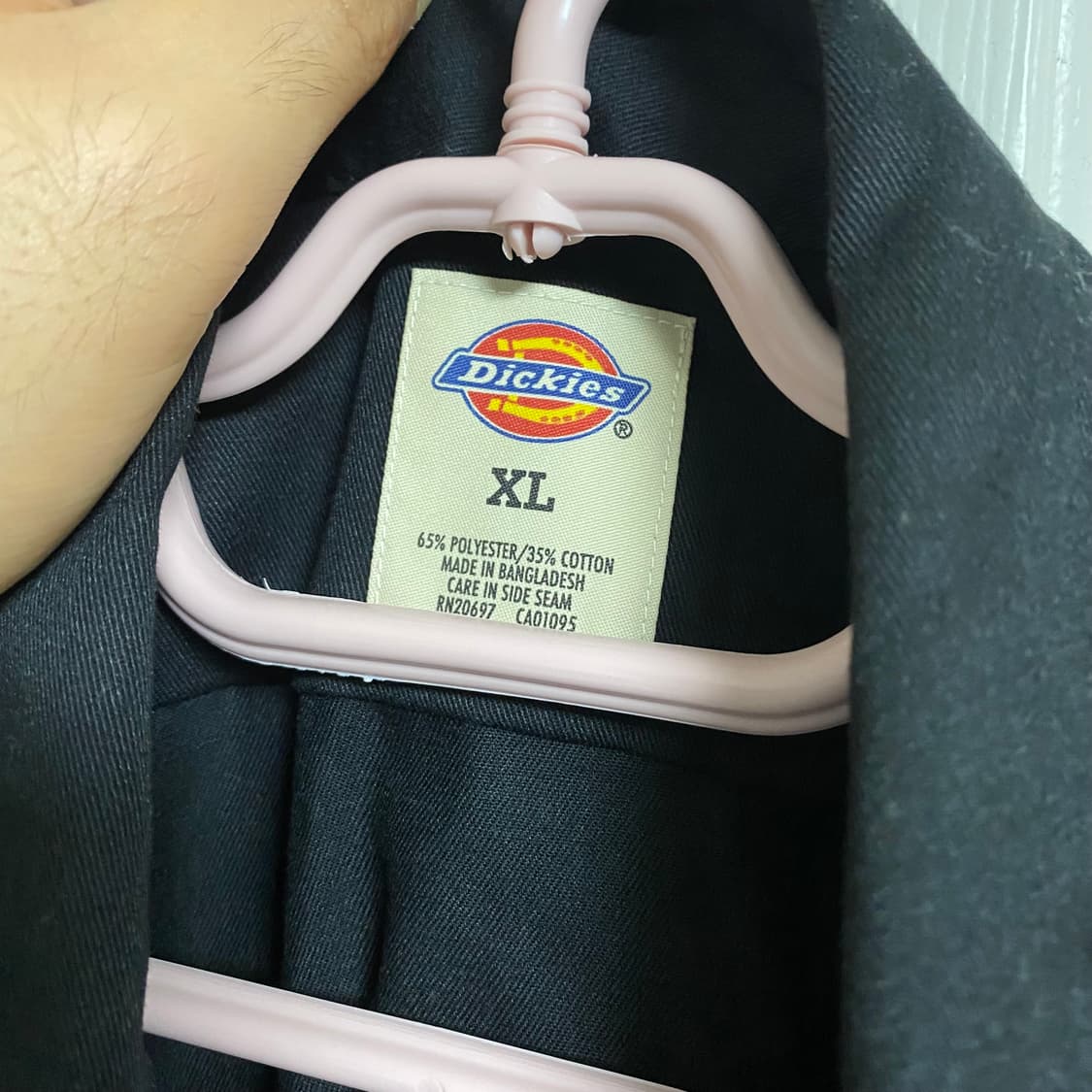 (XL) 디키즈 1574 워크셔츠 블랙 상품이미지5