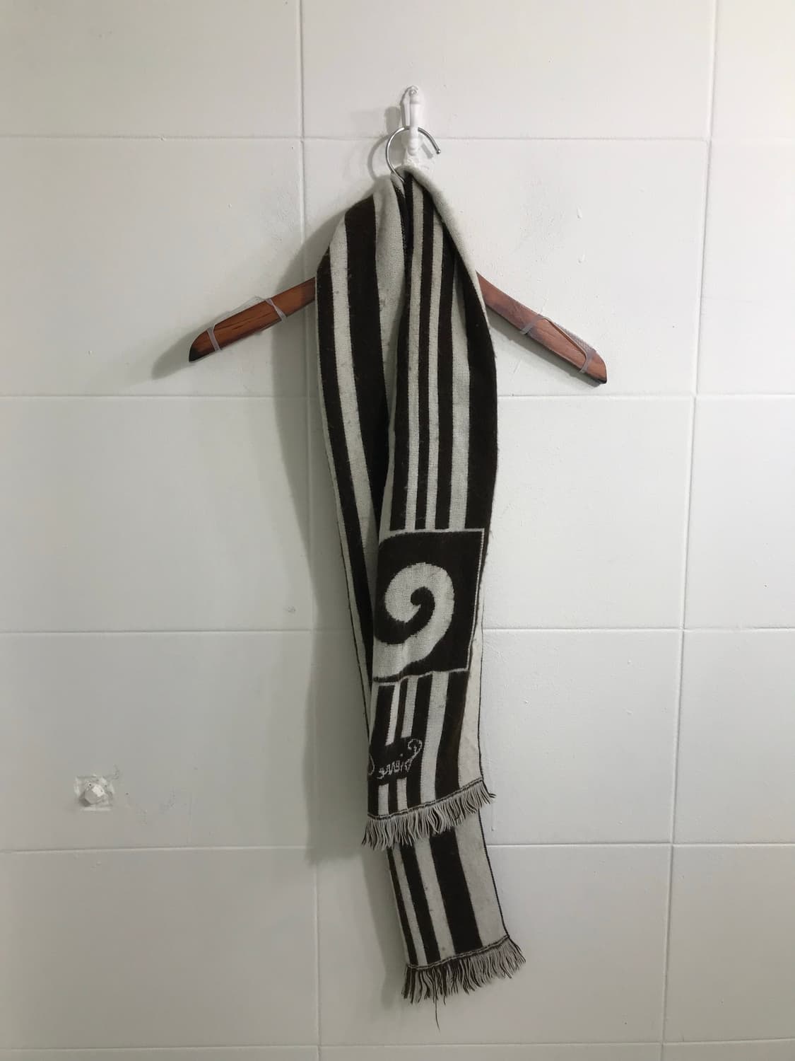 브라운 체크 모카무스 울코트 모리걸 코디세트 상품이미지8