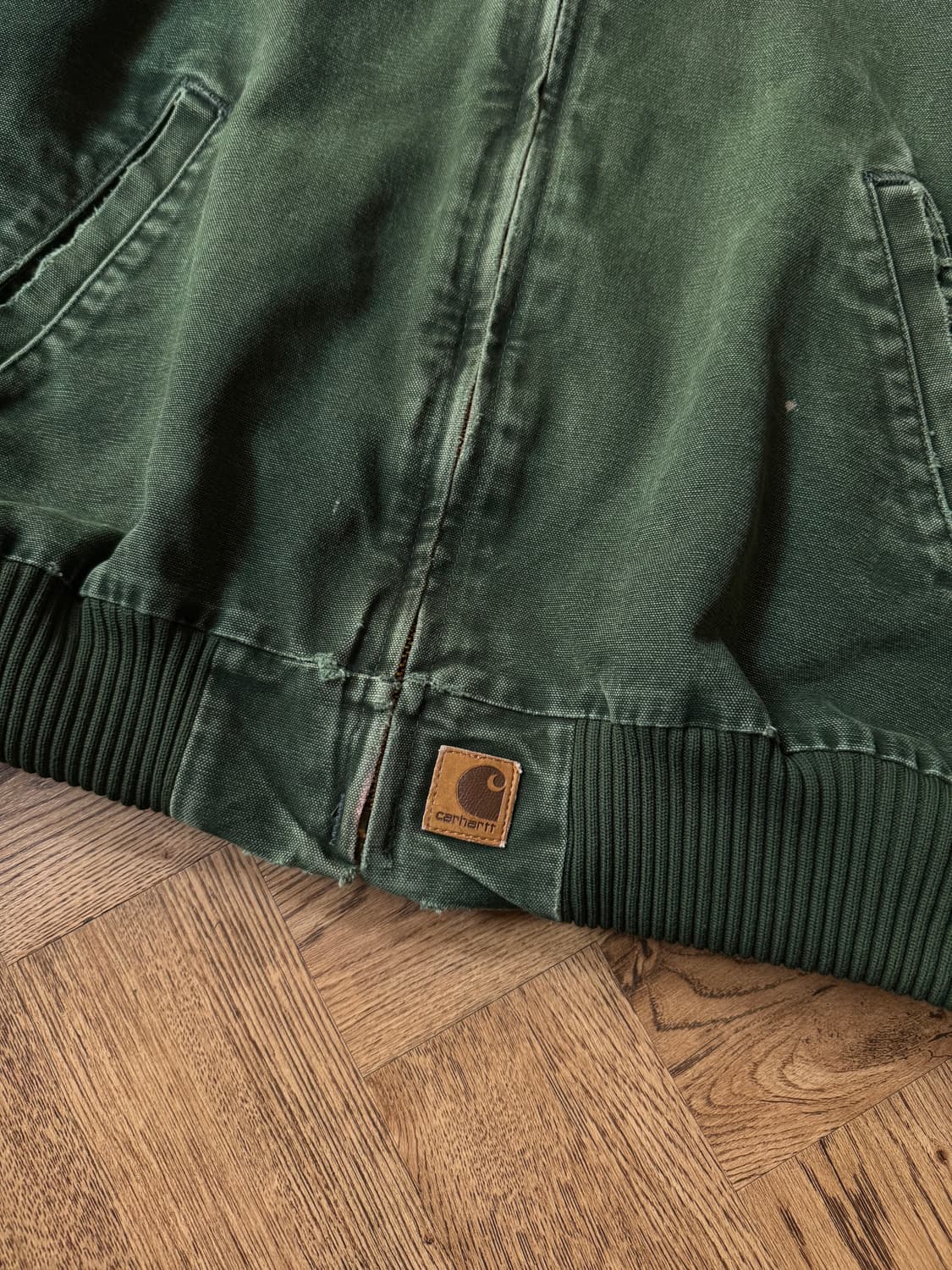 [XL]칼하트 USA J14 SPC 빈티지 워싱 산타페 워크 자켓 상품이미지5