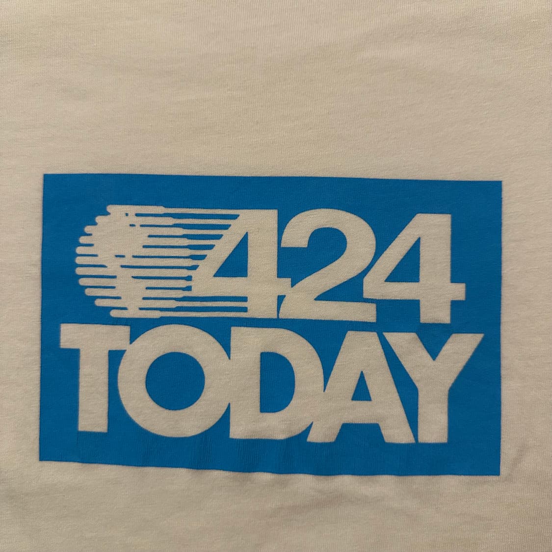 424 TODAY 로고 티셔츠  상품이미지5