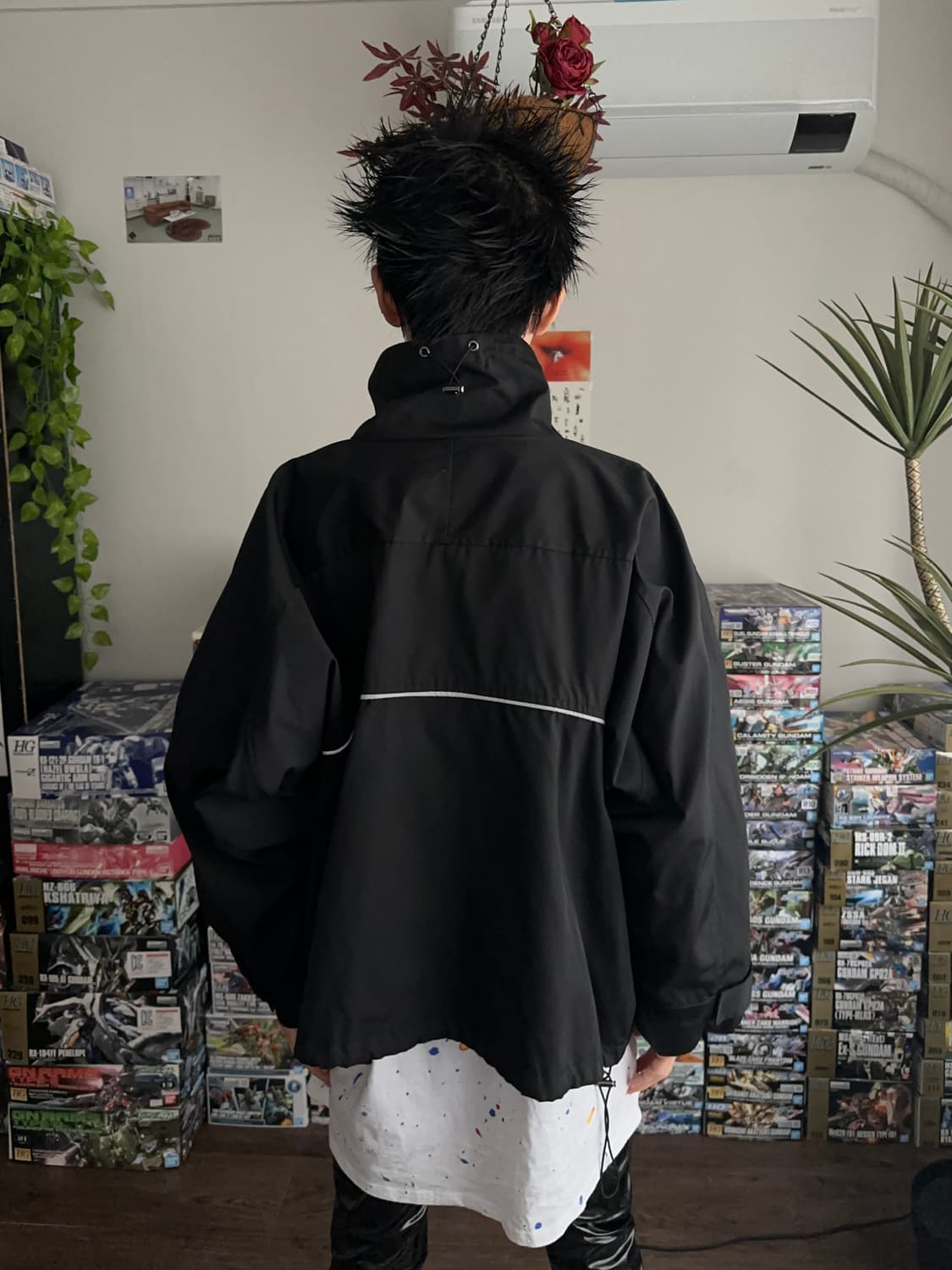 Ready 2 Wear 파이핑 오버 사이즈 윈드 브레이커 상품이미지6