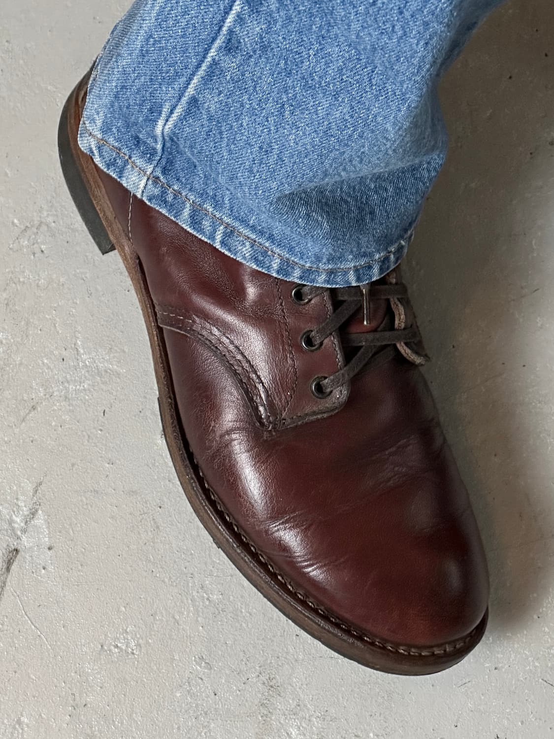 OG USA Made 레드윙 9011 벡맨 구버전 블랙체리 상품이미지2