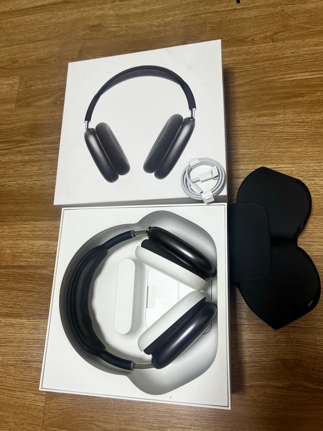 애플 에어팟 맥스 스페이스 그레이 풀박스8핀 상품이미지1