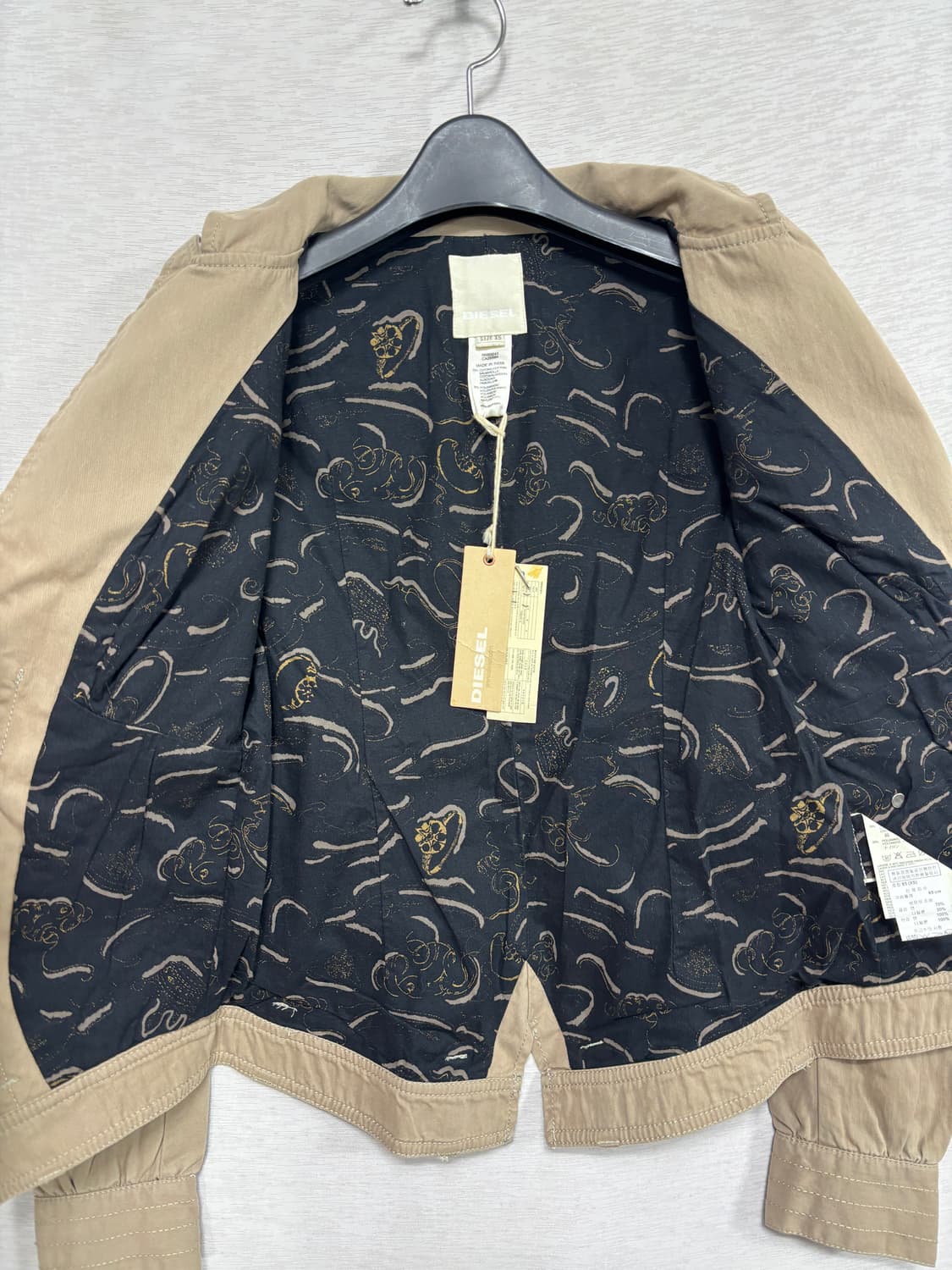 디젤 웨스턴 핀턱 숏자켓 <데드스탁> 상품이미지5