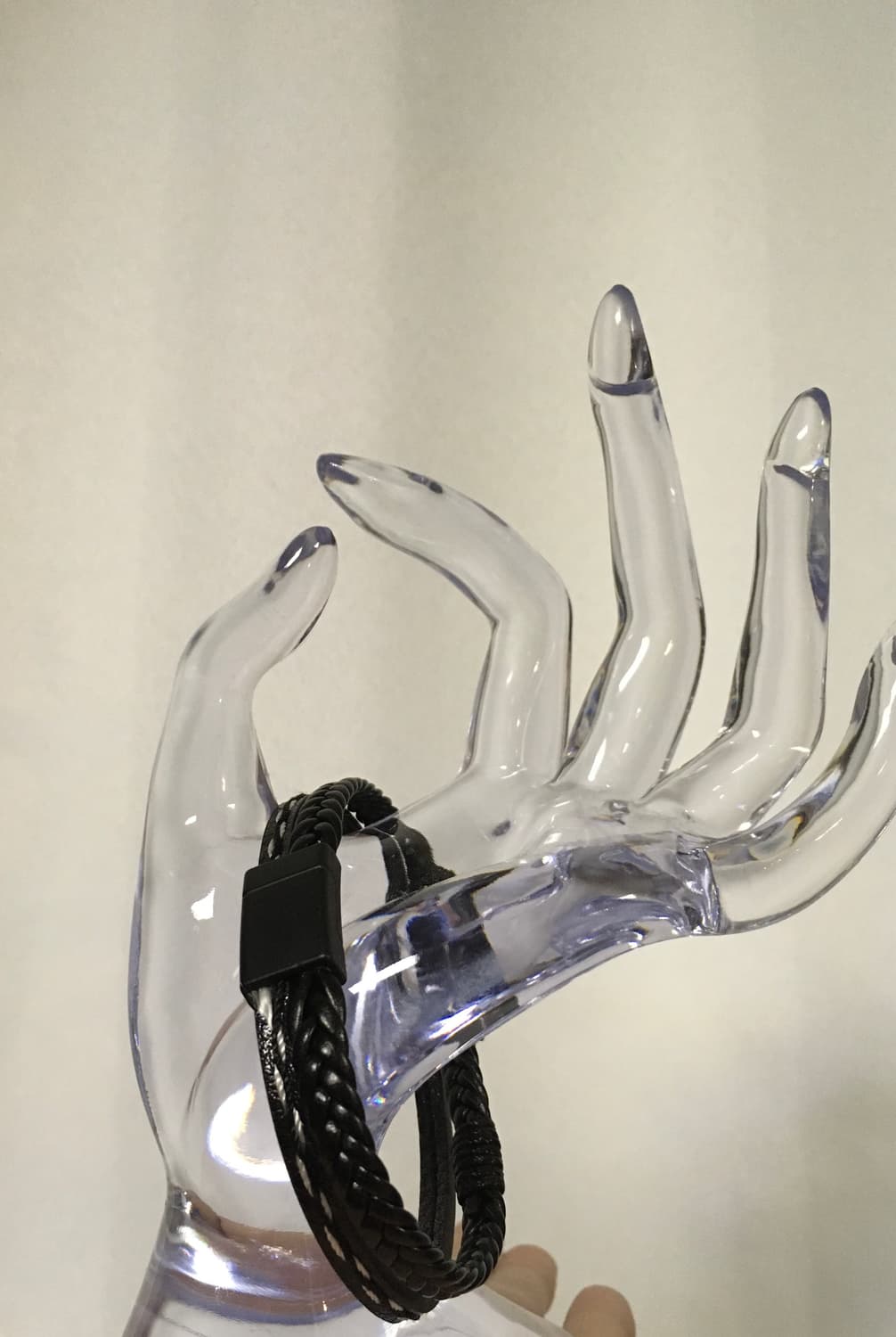 Vintage 핀터레스트 미니 십자가 크로스 두 줄 레더 꼬임 팔찌 상품이미지7