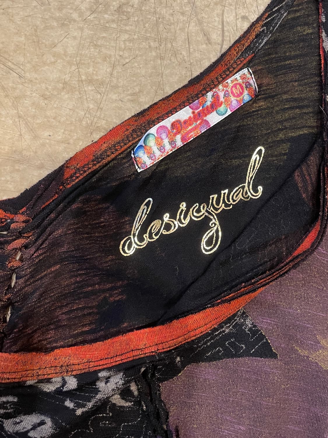 desigual 데시구알 언발란스 원피스 오리엔탈 상품이미지6
