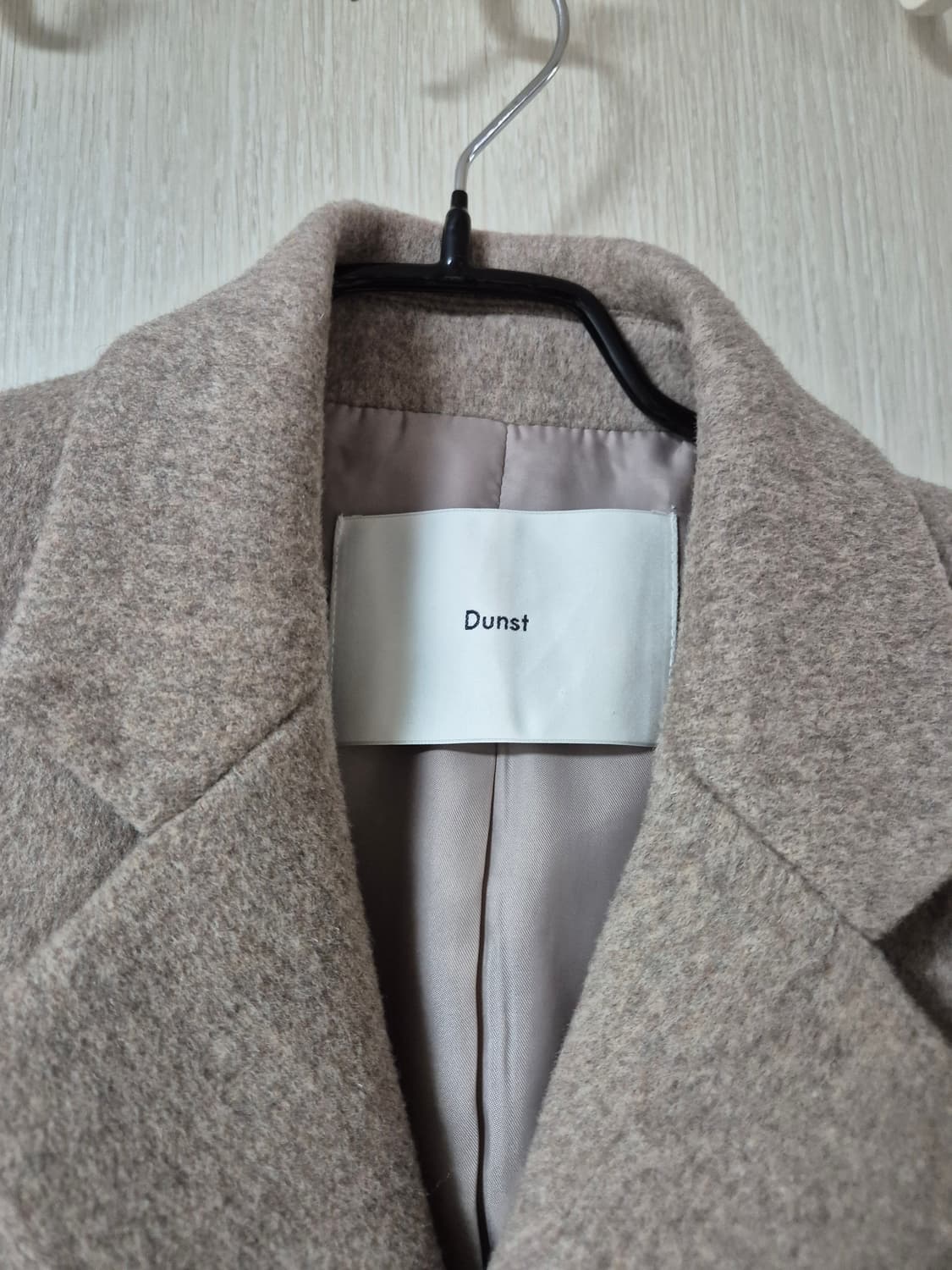 던스트 레이어드 헤비 울 블레이저 오트밀 S 상품이미지5