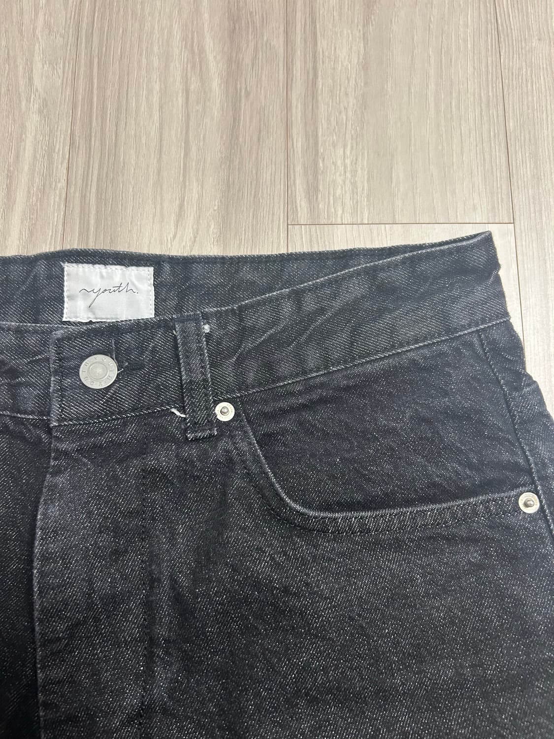 유스 스트레이트 데님 팬츠 상품이미지1