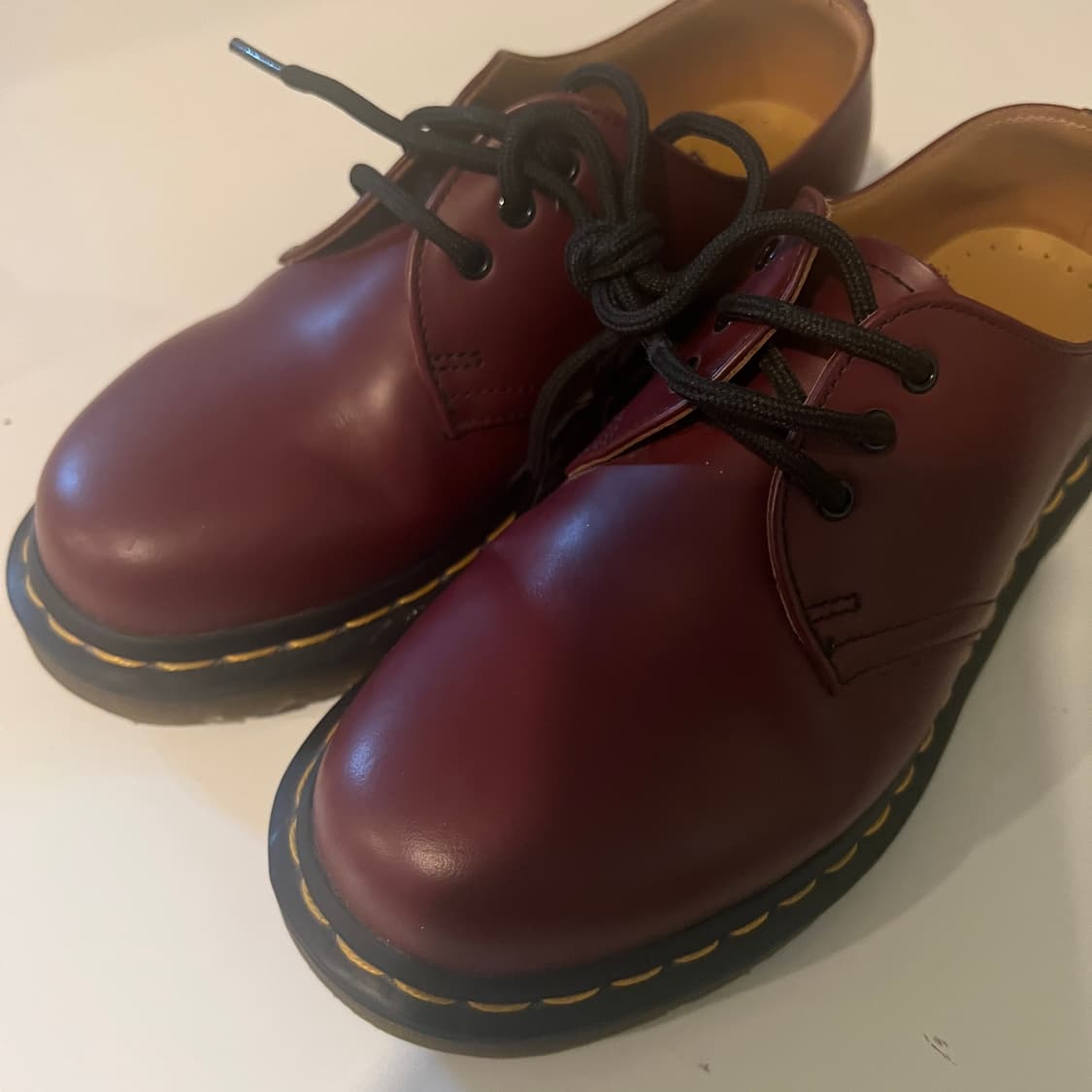 닥터마틴 3홀 스무스 체리레드 로퍼 상품이미지6