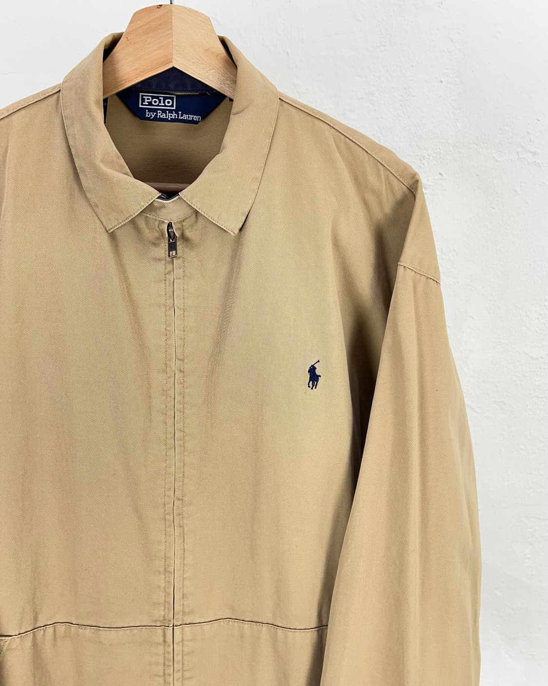 폴로 랄프로렌 라이트 브라운 코튼 쉘 스냅 버튼 스윙톱 자켓 상품이미지3