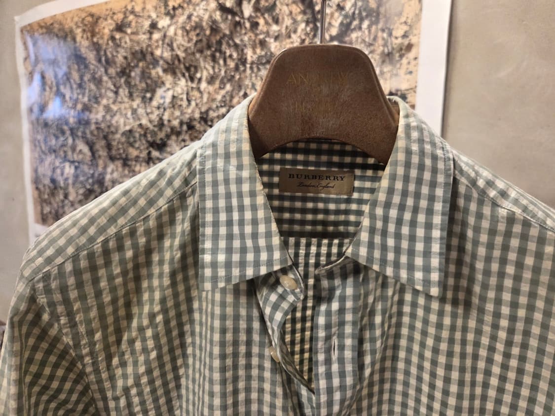 버버리 깅엄패턴 셔츠 상품이미지2