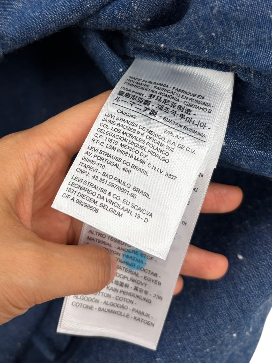 리바이스 메이드앤 크래프트 롱버튼 셔츠 (2)  상품이미지9